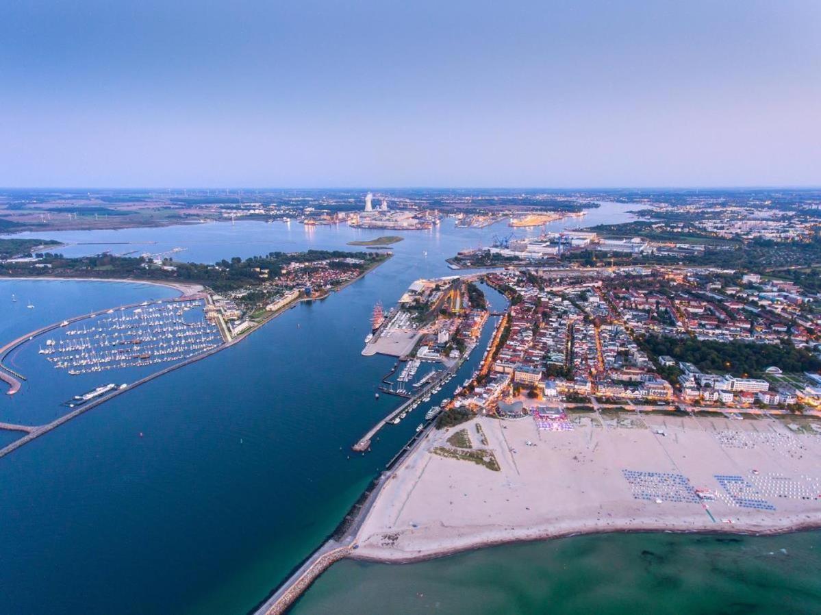 Sonnenaufgang, direkt am Alten Strom Rostock Exterior foto